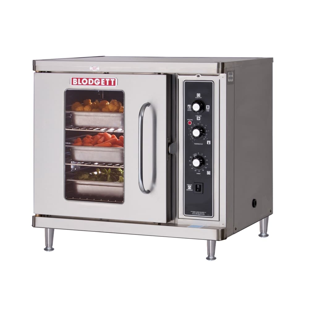 Blodgett CTB Double Half Size Electric Convection Oven - 5kW, 208v/3ph