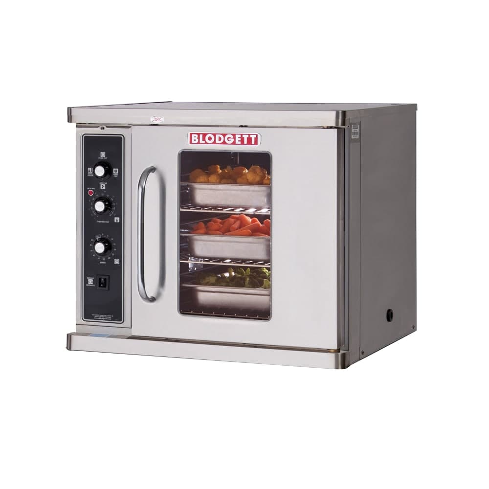 Blodgett CTBR ADDL Single Half Size Electric Convection Oven - 5.6kW, 208v/1ph