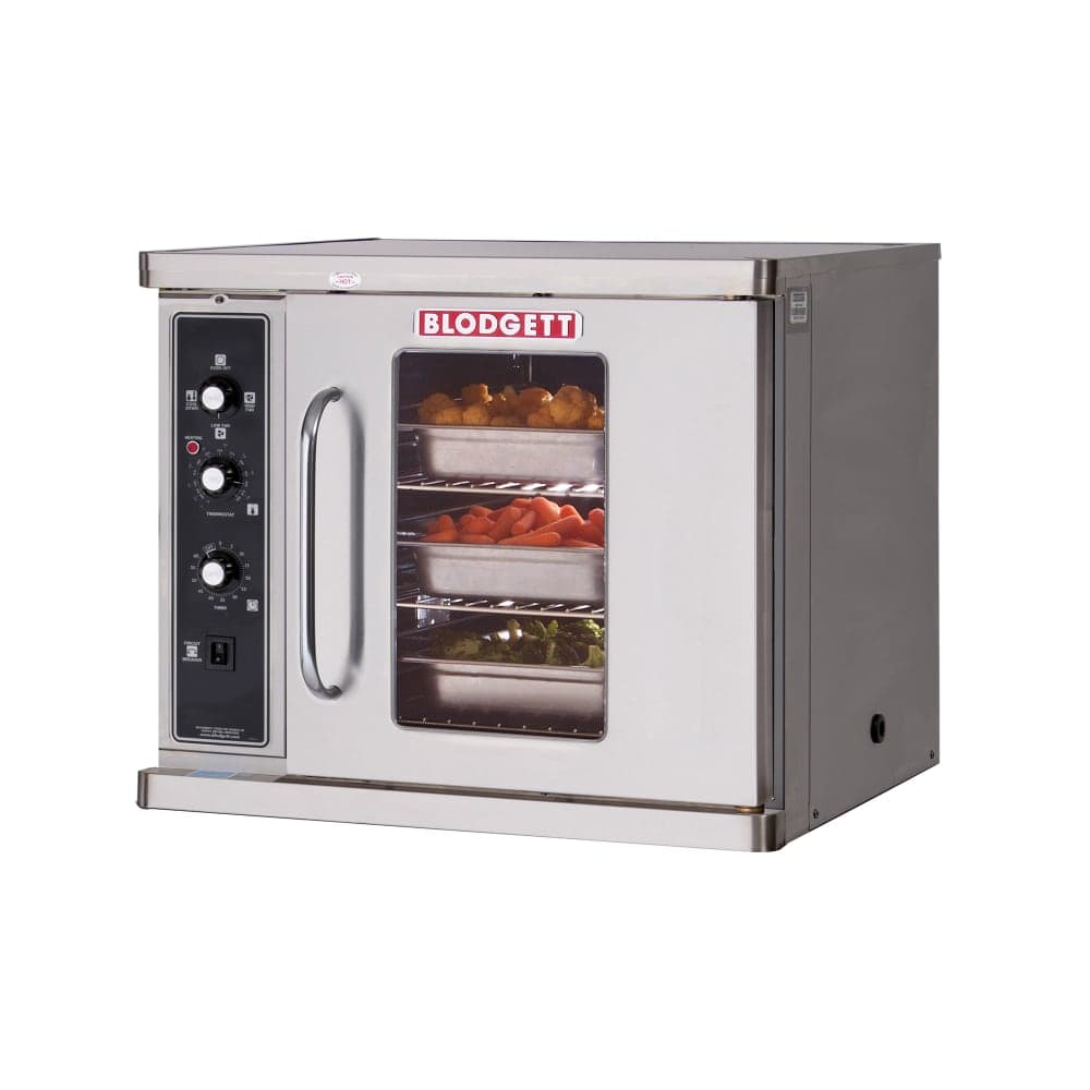 Blodgett CTBR ADDL Single Half Size Electric Convection Oven - 5.6kW, 208v/3ph