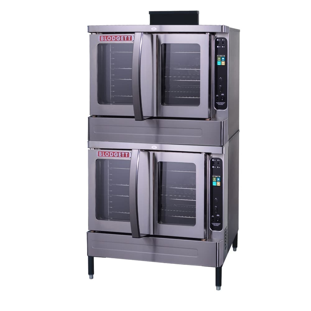 Blodgett DFG-200-ES DBL Bakery Depth Double Full Size Liquid Propane Gas Convection Oven - 100,000 BTU