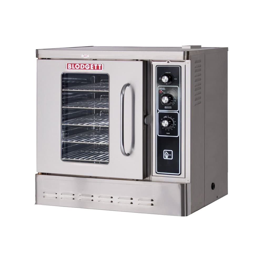 Blodgett DFG-50 ADDL Single Half Size Natural Gas Convection Oven - 27,500 BTU