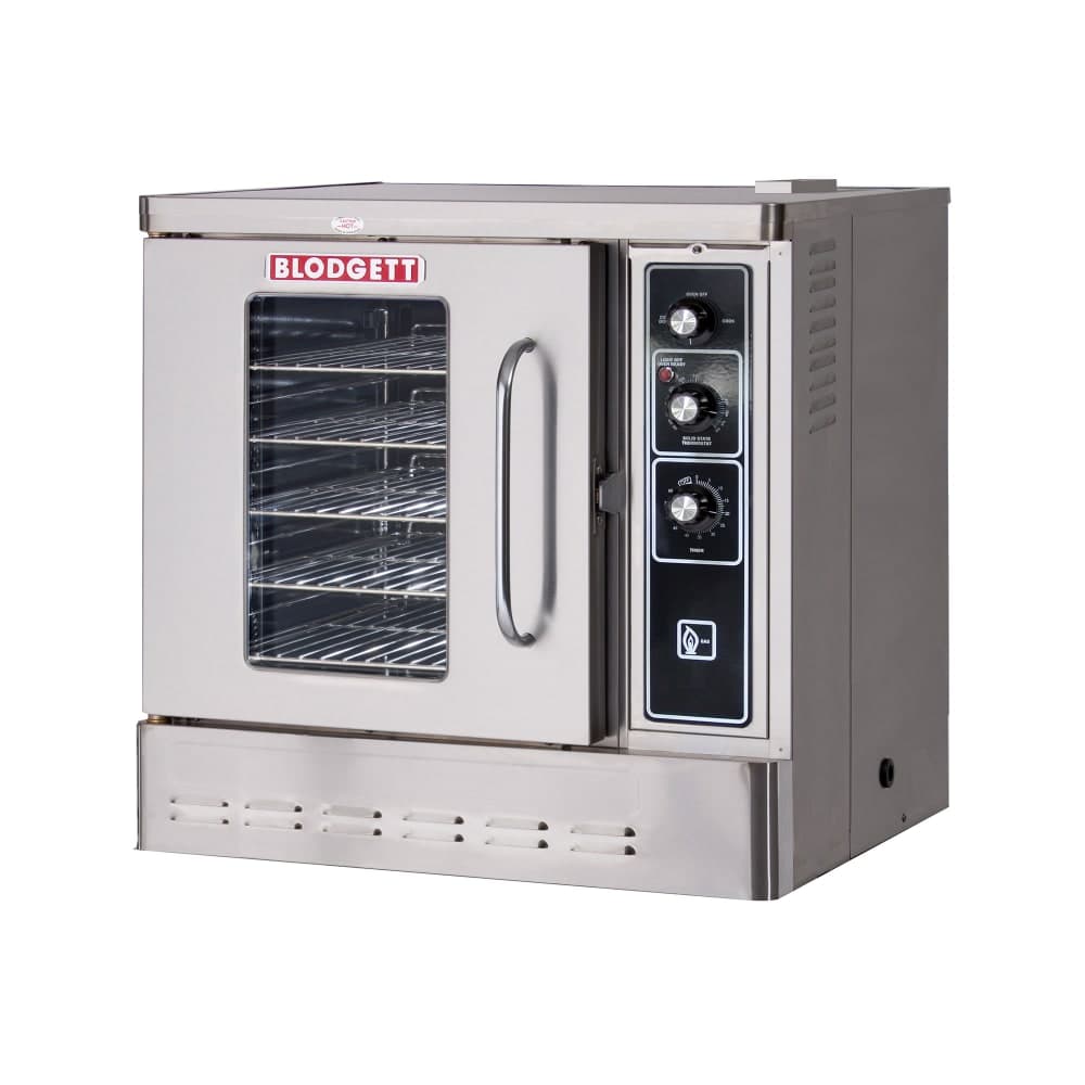 Blodgett DFG-50 BASE Single Half Size Liquid Propane Gas Convection Oven - 27,500 BTU