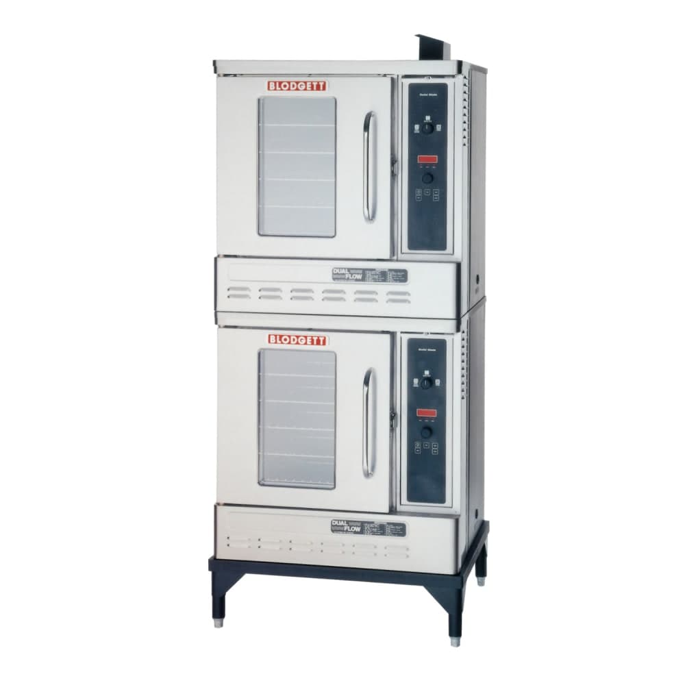Blodgett DFG-50 Double Half Size Natural Gas Convection Oven - 27,500 BTU