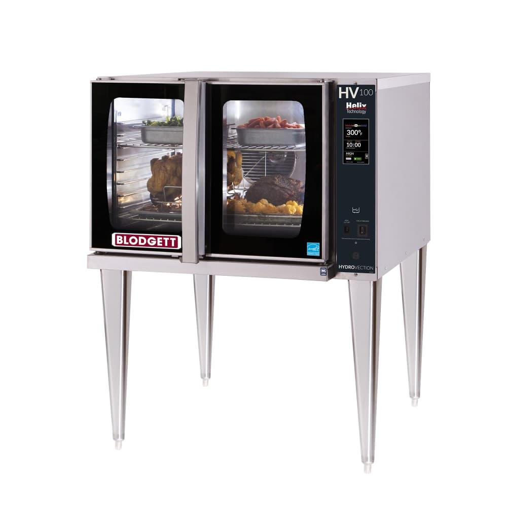 Blodgett HVH-100E SGL HydroVection™ Single Full Size Electric Convection Oven - 15kW, 208v/3ph