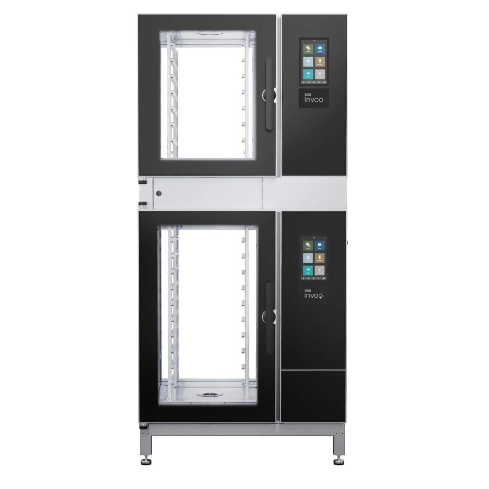 Blodgett INVOQ 61BE/101BE INVOQ Double Full Size Combi Oven - Boiler & Injection, 208v/3ph