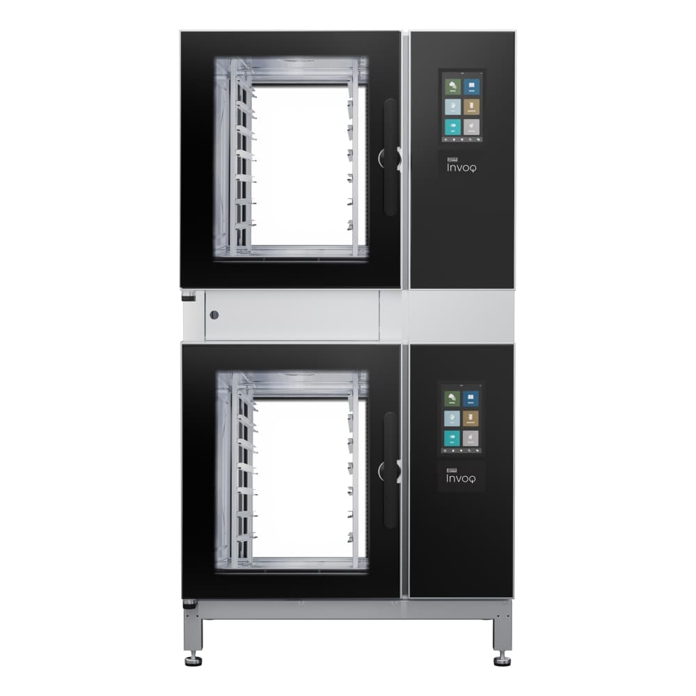 Blodgett INVOQ 61BE/61BE-PT INVOQ Double Full Size Pass-Thru Combi Oven - Boiler & Injection, 208v/3ph