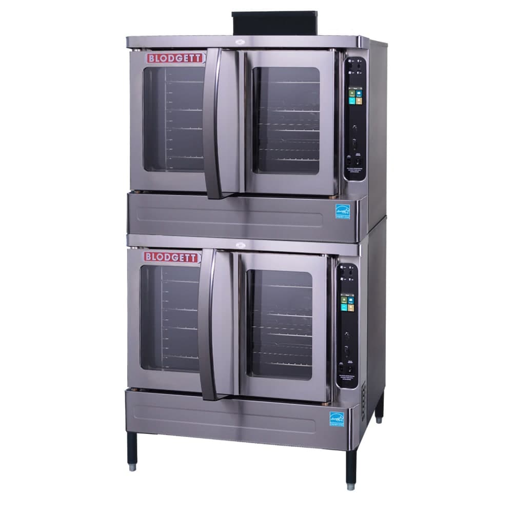 Blodgett MARK V-100 DBL Double Full Size Electric Convection Oven - 11kW, 208v/3ph