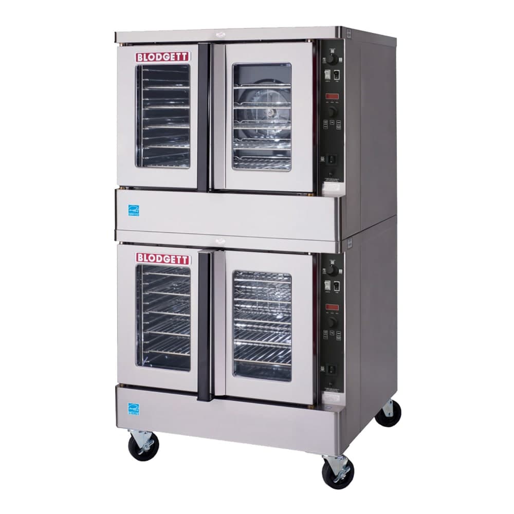 Blodgett MARK V-200 DBL Bakery Depth Double Full Size Electric Convection Oven - 22kW, 208v/1ph