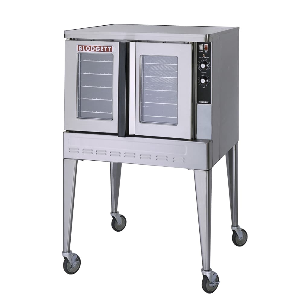 Blodgett ZEPH-100-G SGL Zephaire Single Full Size Natural Gas Convection Oven - 50,000 BTU
