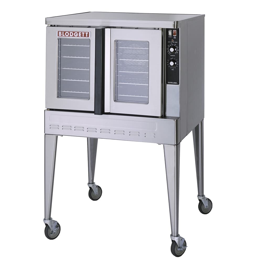 Blodgett ZEPH-200-G SGL Zephaire Bakery Depth Single Full Size Liquid Propane Gas Convection Oven - 60,000 BTU
