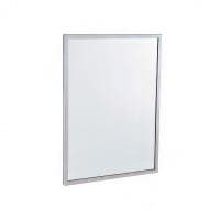 Bobrick 165FX 1830 Channel-Frame Mirror, 18" X 30", 430 Stainless thumbnail 3