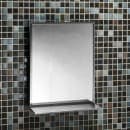 Bobrick B1661836 B-165 Series Channel-Frame Mirror with Stainless Steel Shelf, 18" X 36" thumbnail 2