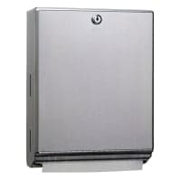 Bobrick B2620 Surface Mount Paper Towel Dispenser w/ 400 C Fold Capacity, Stainless thumbnail 3