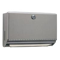 Bobrick B-2621 Surface Mount Paper Towel Dispenser w/ 200 C Fold Capacity, Stainless thumbnail 3