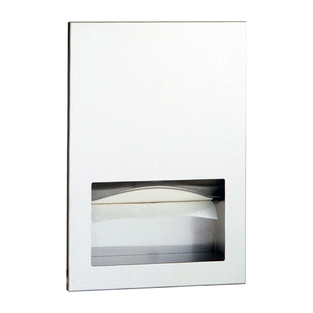 Bobrick B35903 Recessed Paper Towel Dispenser w/ 300 C Fold Capacity, Stainless