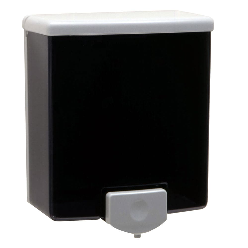 Bobrick B40 Classic Series Surface Mounted Soap Dispenser, Black & Gray