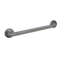 Bobrick B-5806.99X18 B-5806.99 Series Grab Bar, Peened Gripping Surface, 1 1/4" Diameter, 18"L thumbnail 2