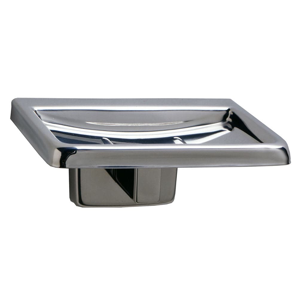 Bobrick B-6807 Classic Series Surface Mounted Soap Dish, Satin Finish