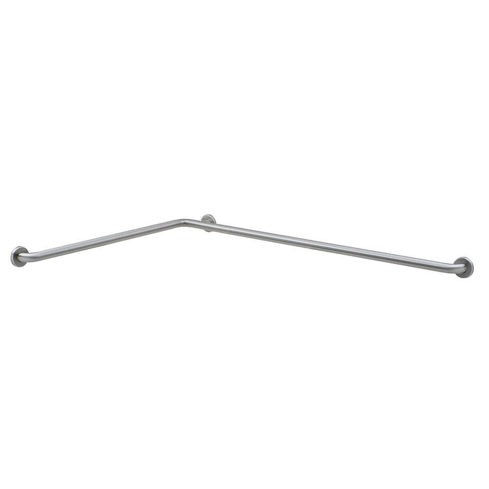Bobrick B-68137 Two Wall Grab Bar, 1 1/2"Diameter, 36"W, 54"D