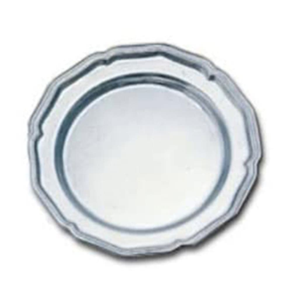 Bon Chef 1032S WH 7" Dessert Plate, Aluminum/White