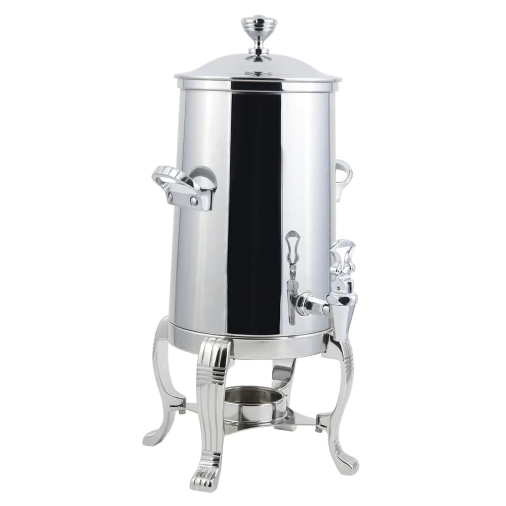 Bon Chef 41001C 2 gal Low Volume Dispenser Coffee Urn w/ 1 Tank, Chafing Fuel