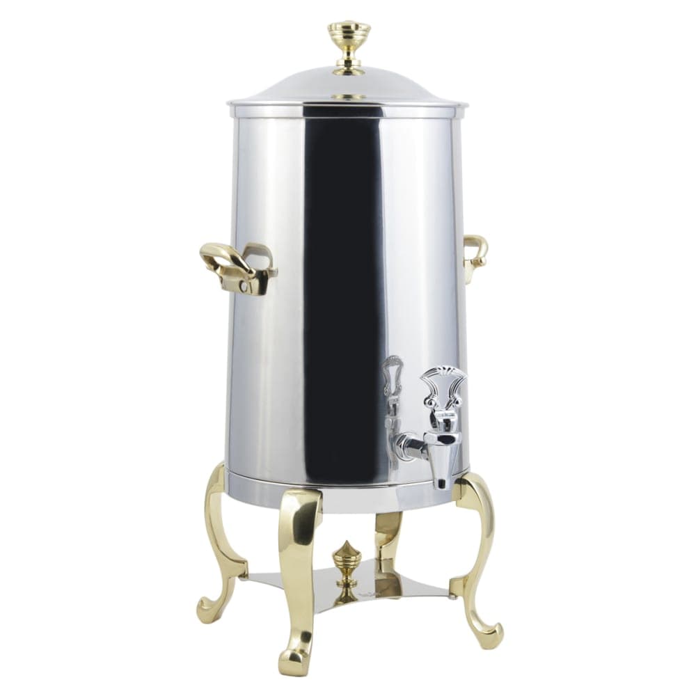 Bon Chef 49005 5 gal Medium Volume Dispenser Coffee Urn w/ 1 Tank, Chafing Fuel
