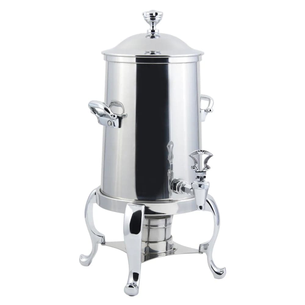 Bon Chef 49105C 5 1/2 gal Medium Volume Dispenser Coffee Urn w/ 1 Tank, Chafing Fuel