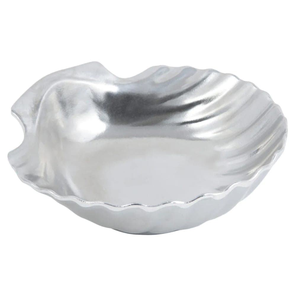 Bon Chef 5082 Deep Shell Small Bowl, 1 qt 8 oz, Aluminum/Pewter-Glo
