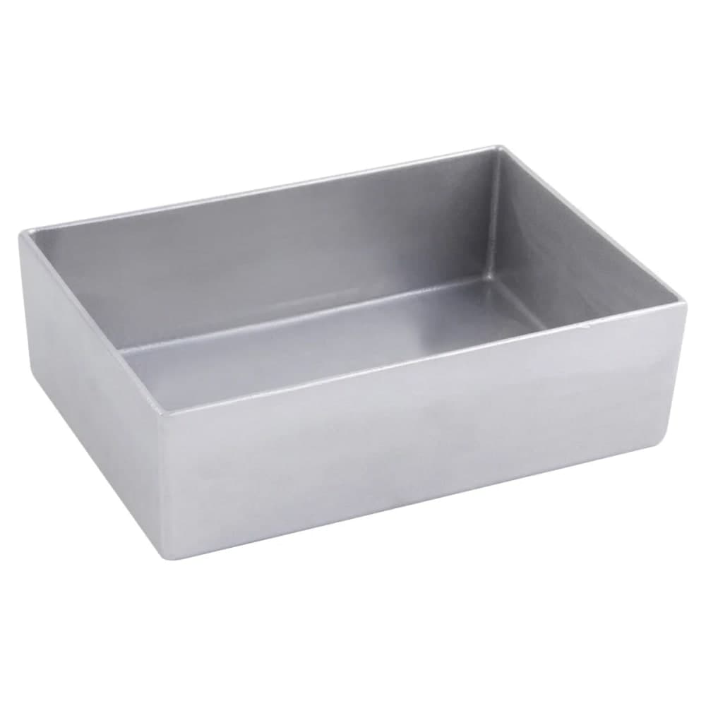 Bon Chef 5108 84 oz Straight Bowl, 10" x 7" x 3", Aluminum/Pewter-Glo