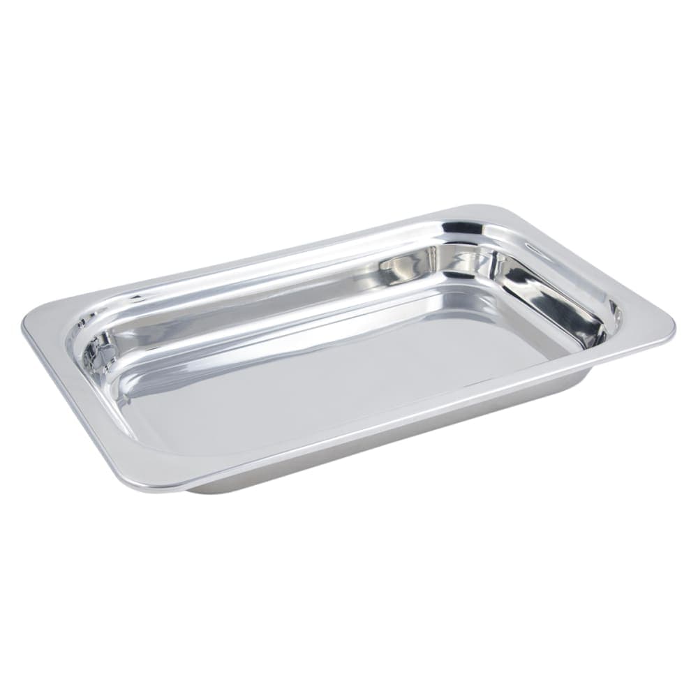 Bon Chef 5208 Full Size Food Pan, 2 5/8" Deep, Stainless