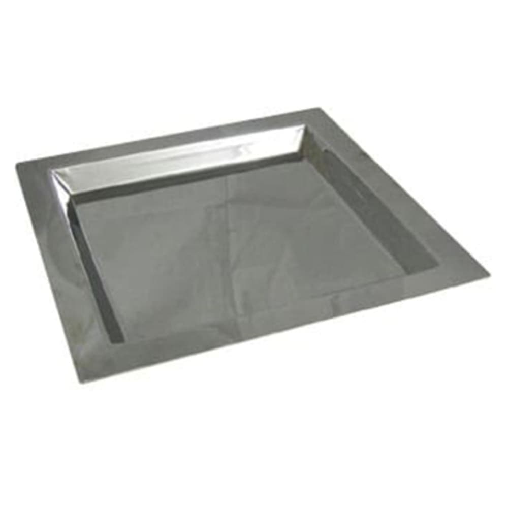 Bon Chef 61362 11" Square Tray, Stainless