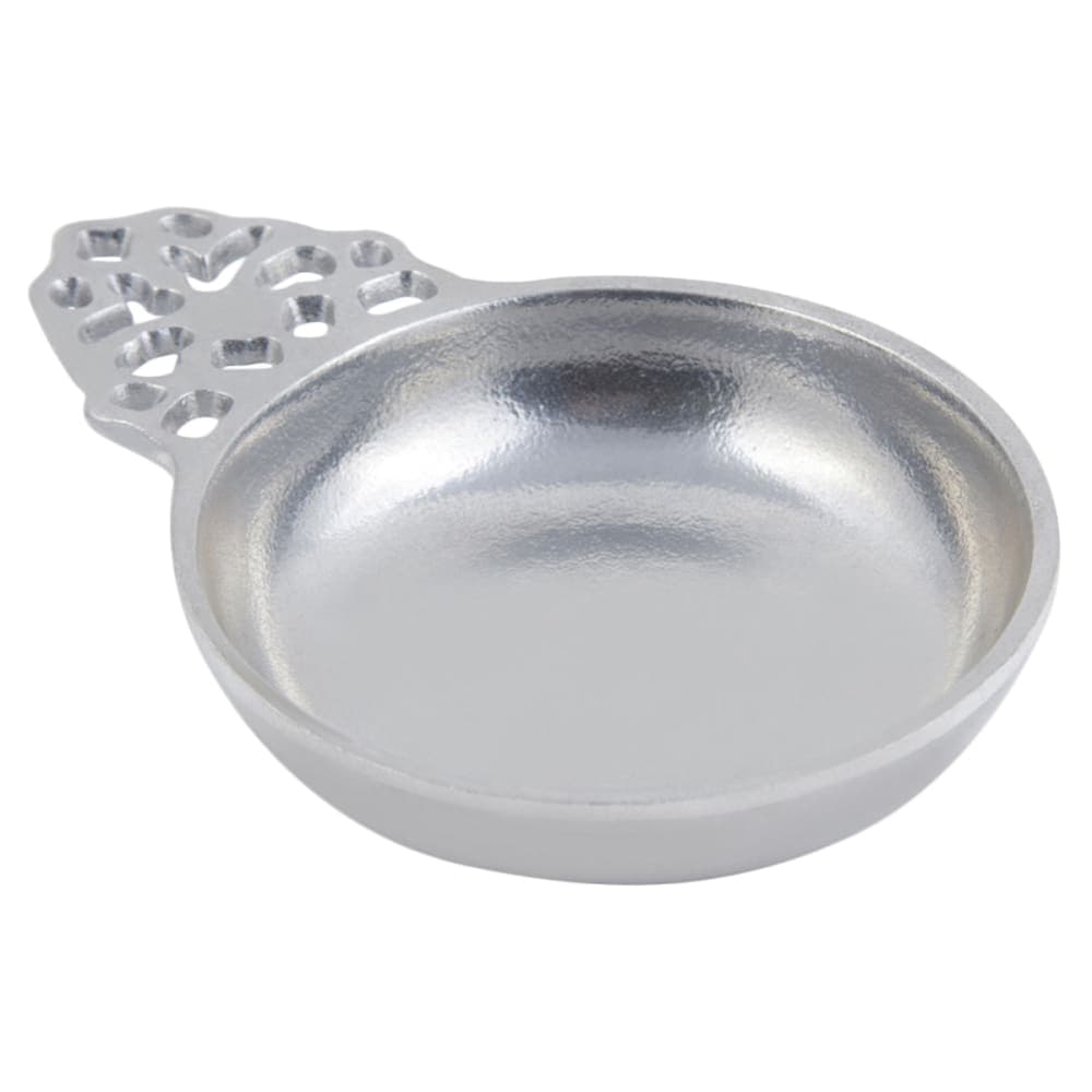 Bon Chef 9006 7 oz Porringer Side Bowl, Aluminum/Pewter-Glo