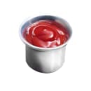 Bon Chef 9018 2 oz Cocktail Sauce Cup, Aluminum/Pewter-Glo thumbnail 2