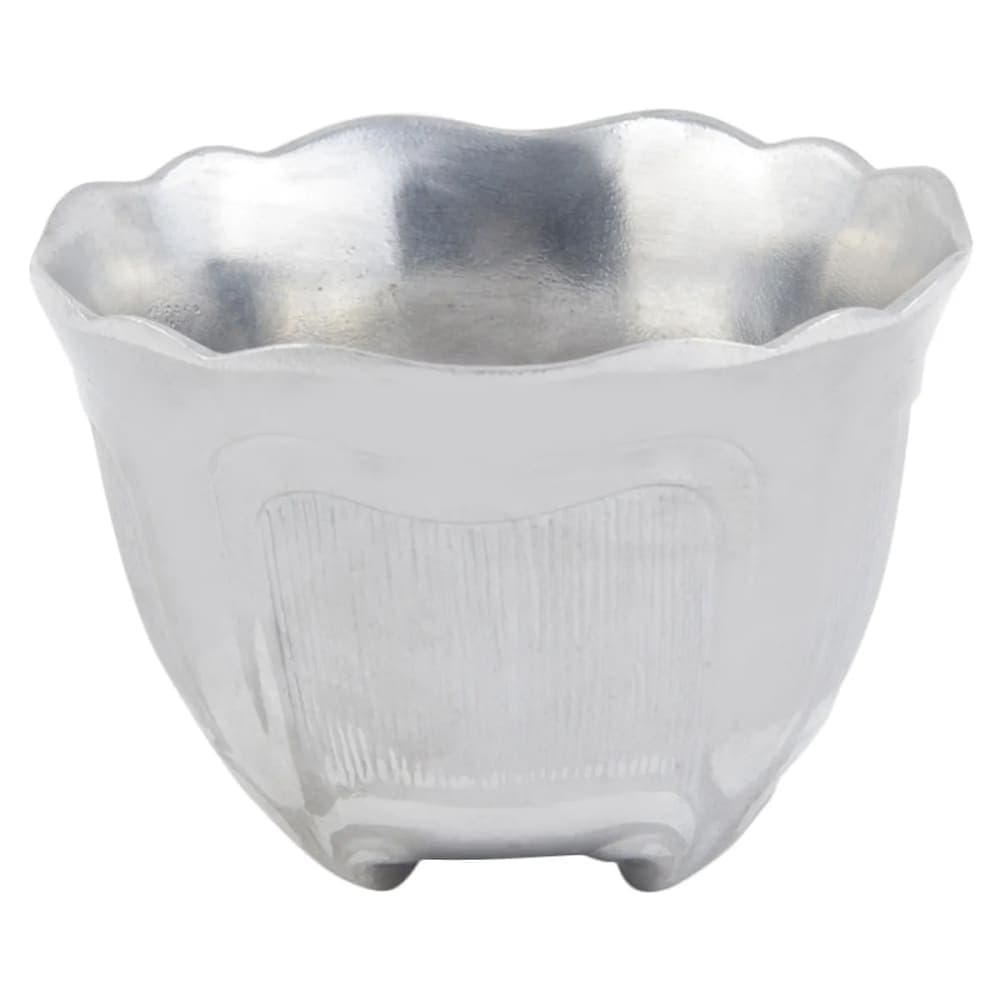 Bon Chef 9060 1 1/2 qt Garnish Bowl, Aluminum/Pewter Glo