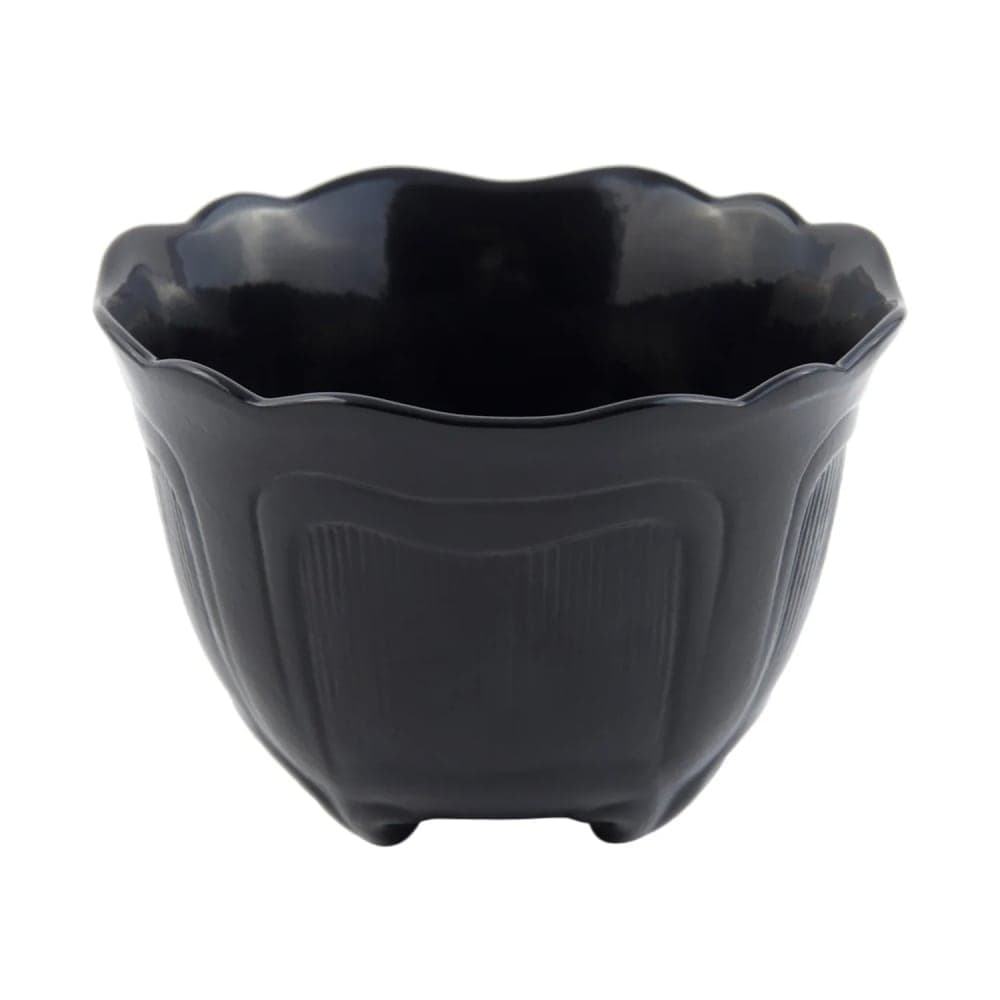 Bon Chef 9060S BLK 1.5-qt Garnish Bowl, Aluminum/Black