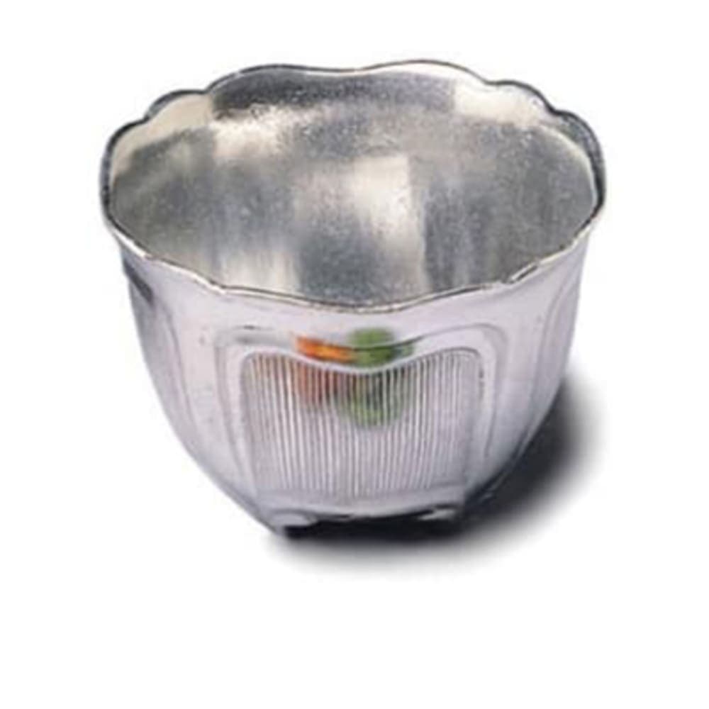 Bon Chef 9060S 1 1/2 qt Garnish Bowl, Aluminum/Caramel