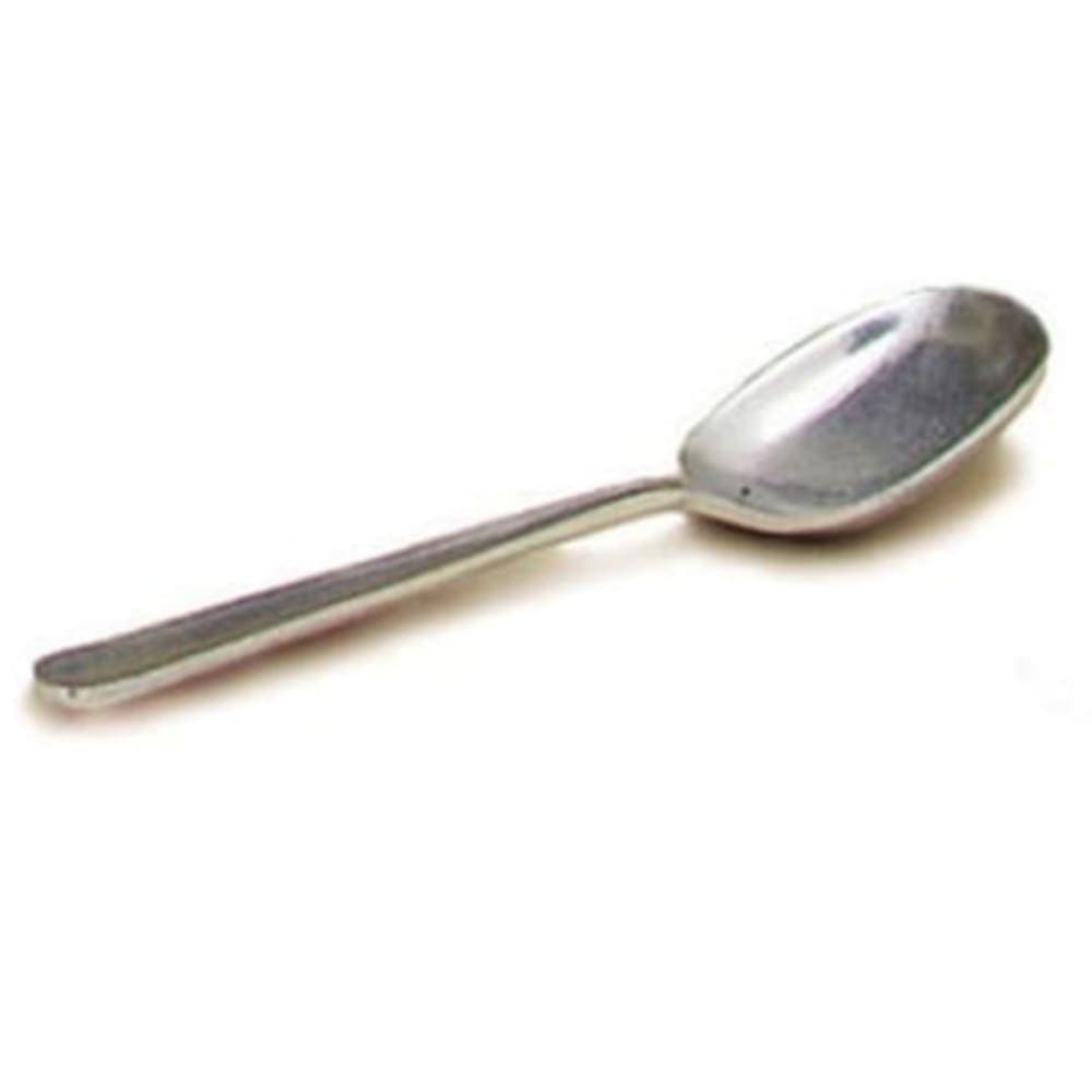 Bon Chef 9061 9 1/2" Serving Spoon, Aluminum/Pewter Glo