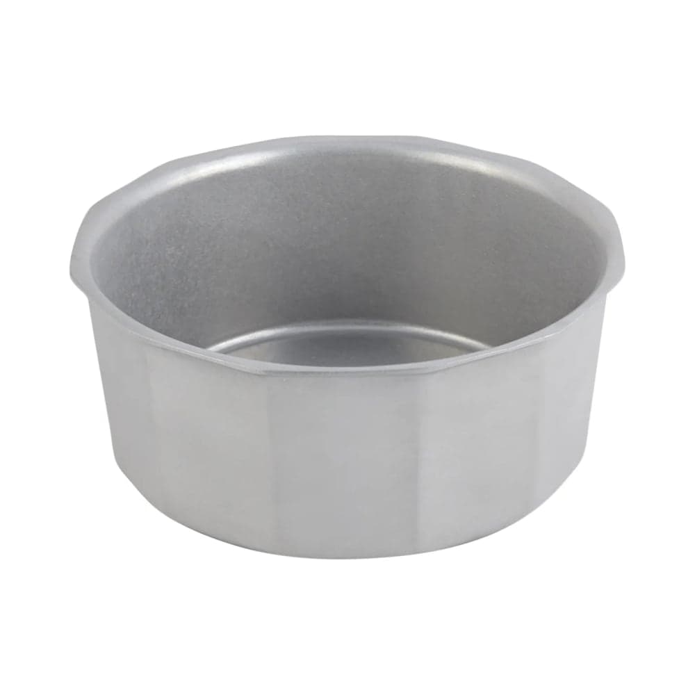 Bon Chef 9094P 3.5-qt. Flat Bottom Crock Bowl, Aluminum/Pewter-Glo