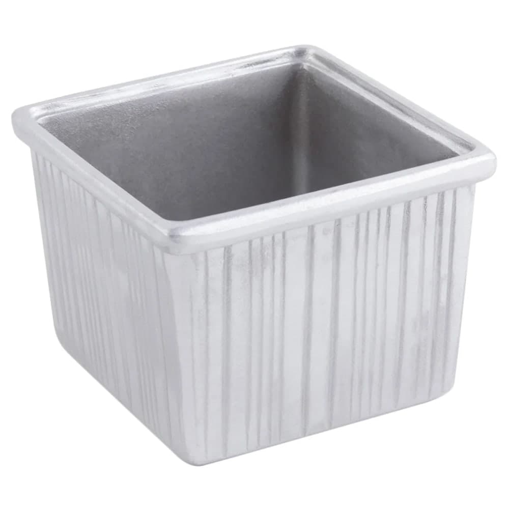 Bon Chef 9502 2 1/4 qt Space Saver Garnish Bowl, Aluminum/Pewter Glo