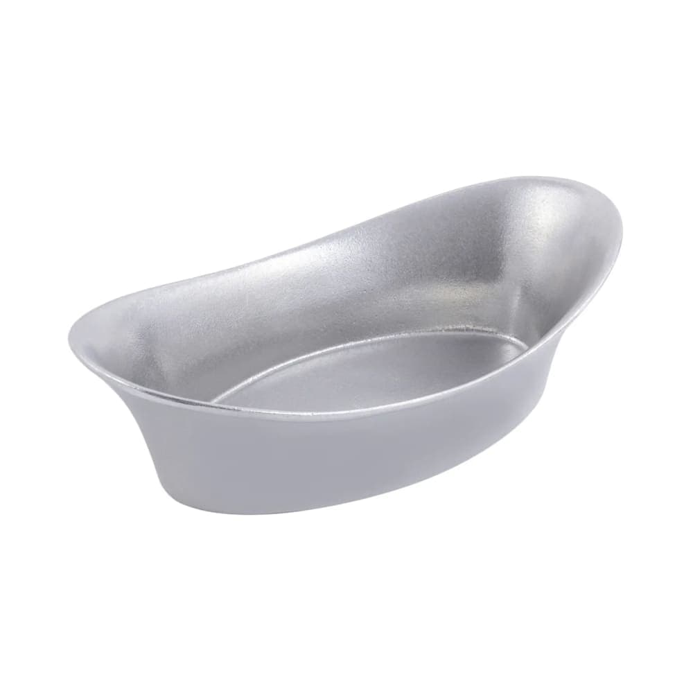 Bon Chef 9929P 13" Oval, Au Gratin, Pewter-Glo