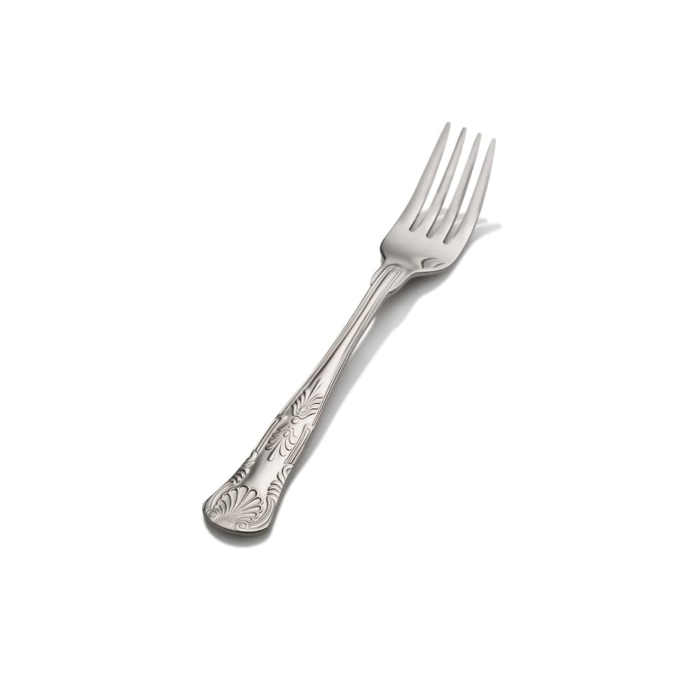 Bon Chef S2707 7" Salad Fork with 18/10 Stainless Grade, Kings Pattern