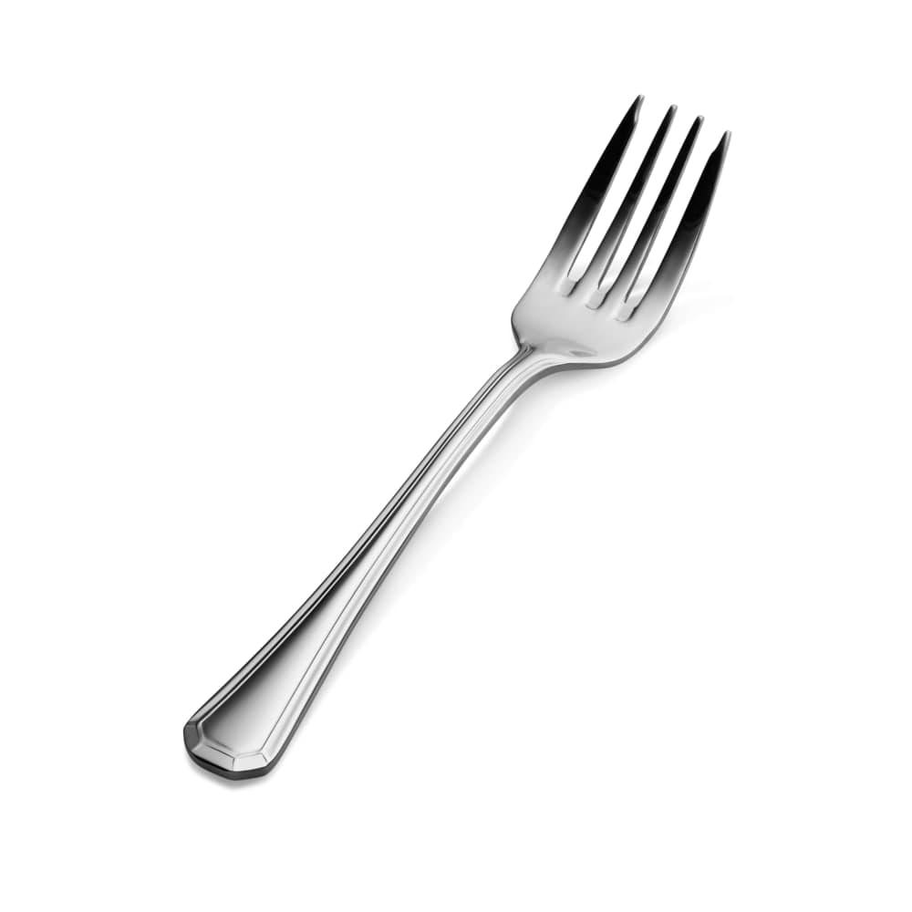 Bon Chef S507 7" Salad Fork with 18/10 Stainless Grade, Prism Pattern