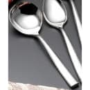 Bon Chef SBS3001 6 3/8" Bouillon Spoon with 18/0 Stainless Grade, Manhattan Pattern thumbnail 2
