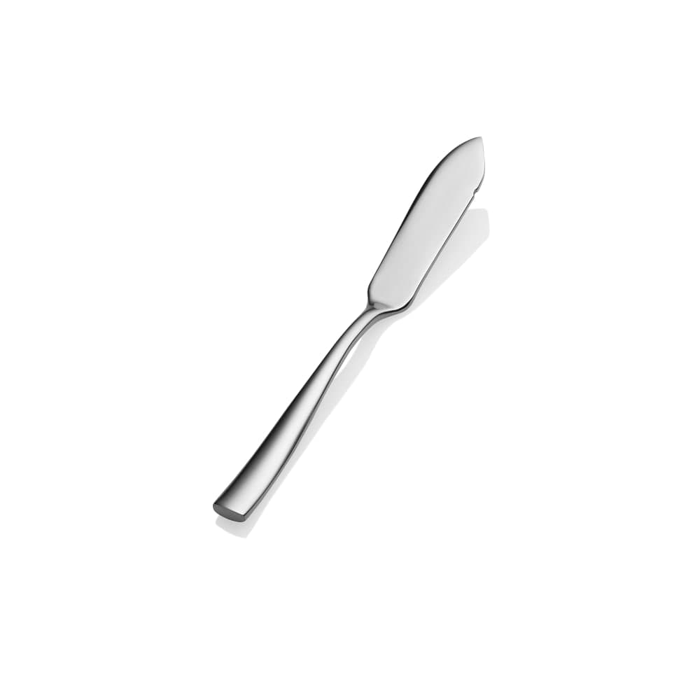 Bon Chef SBS3010 6 5/8" Butter Knife with 13/0 Stainless Grade, Manhattan Pattern