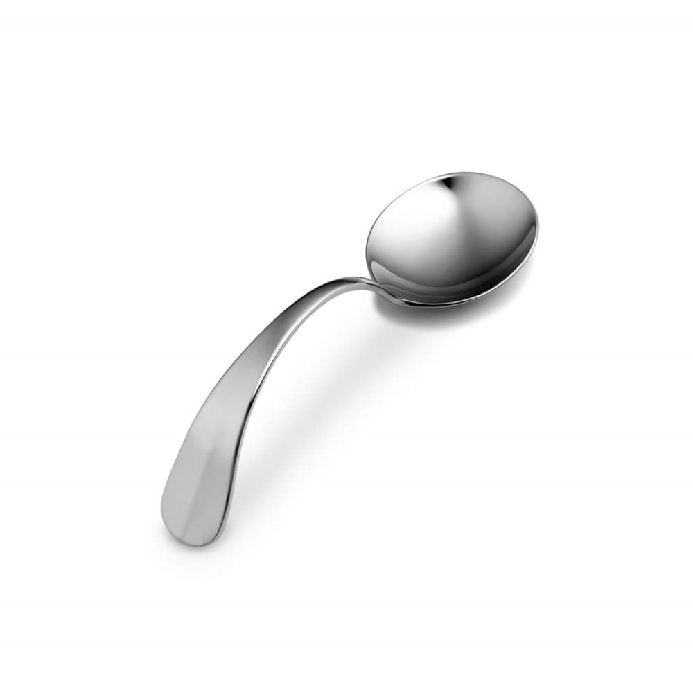 Bon Chef STS1101 5" Bouillon Spoon with 18/8 Stainless Grade, Chambers Pattern