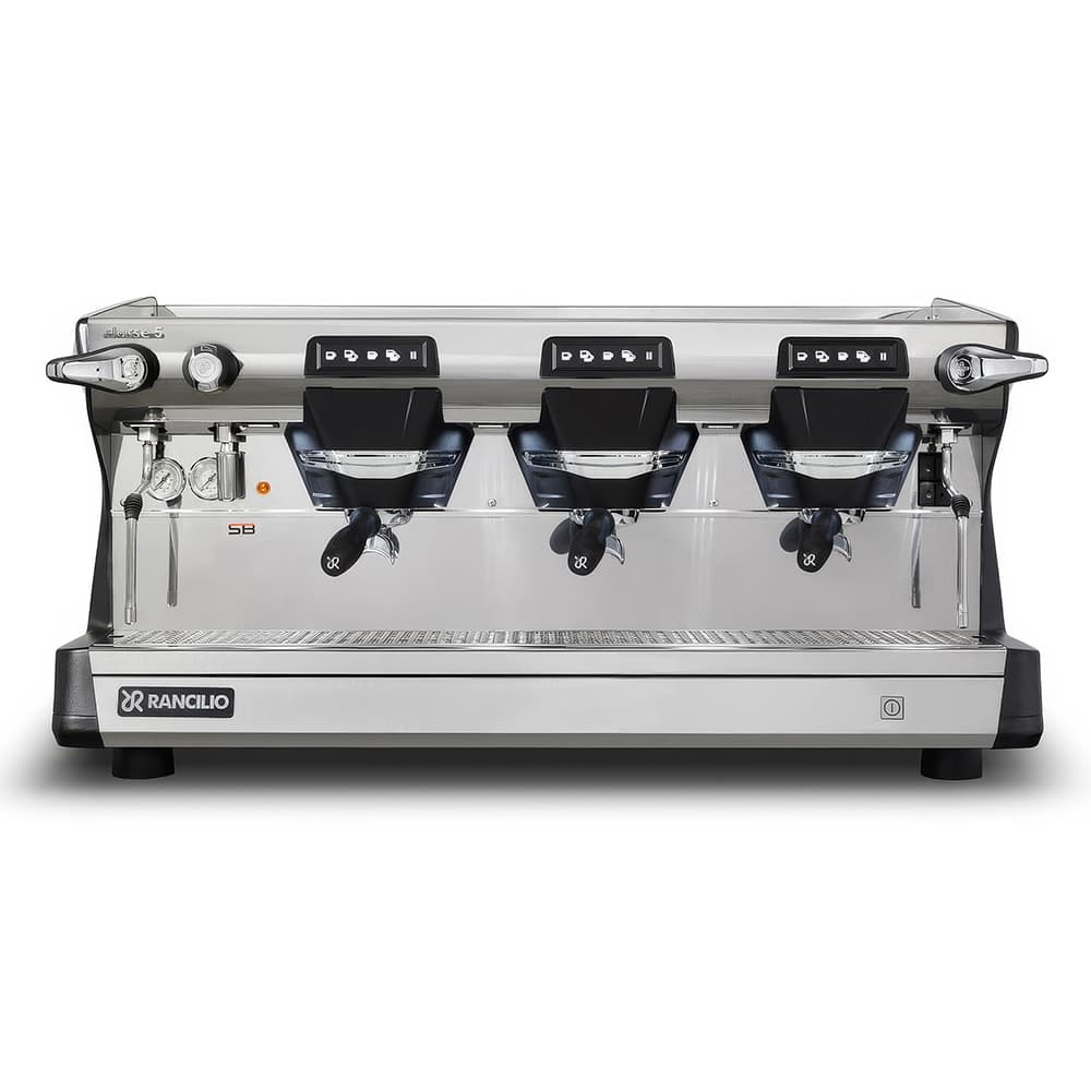 Rancilio CLASSE 5 USB 3GR Classe 5 Automatic Espresso Machine w/ (3) Groups & (2) Steam Wands - 220v/1ph