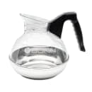 Bunn 64 oz Regular Coffee Decanter w/ Black Plastic Handle (06100.0101) thumbnail 2