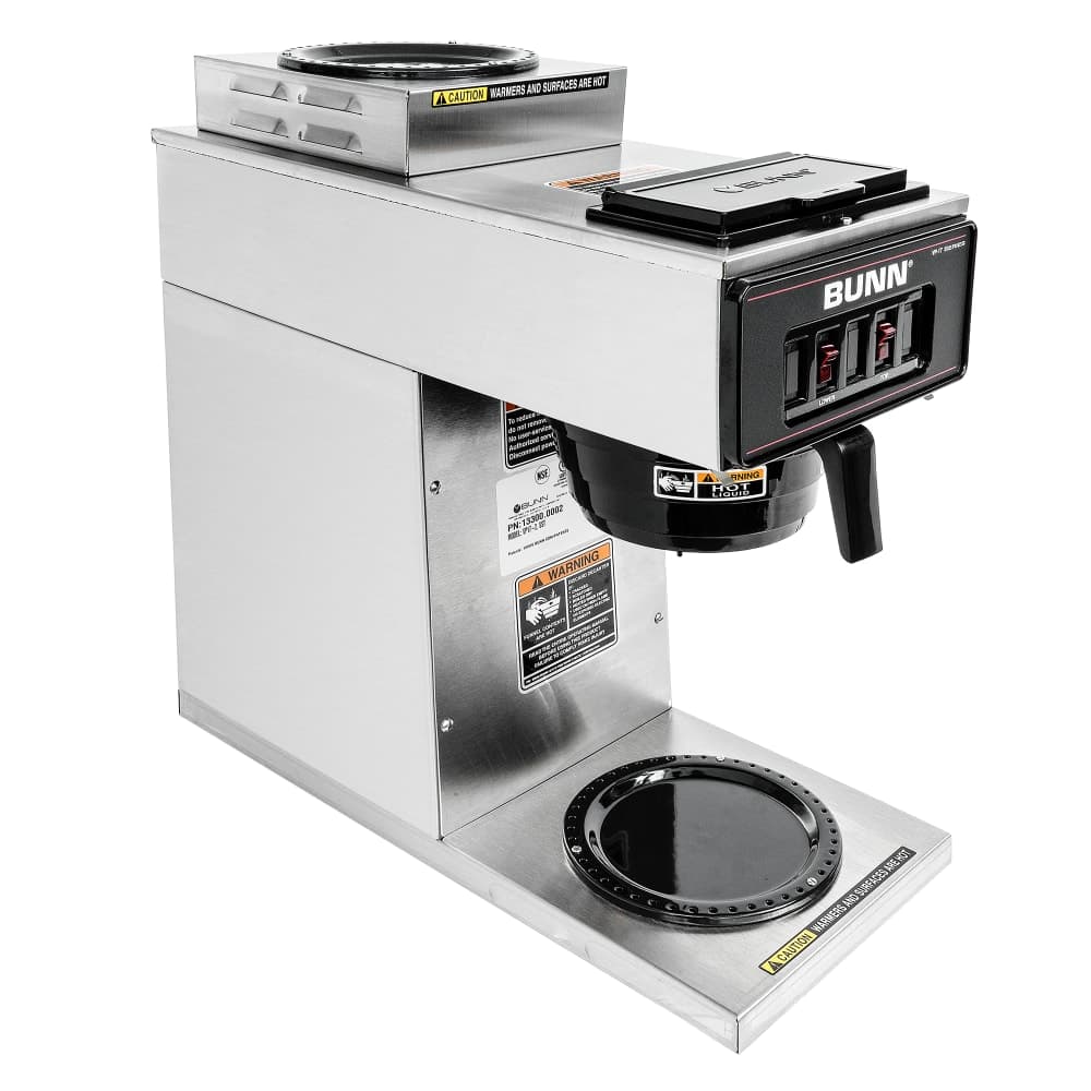 Bunn VP17-2 Medium Volume Decanter Coffee Maker - Pourover, 3 9/10 gal/hr, 120v (13300.0002)