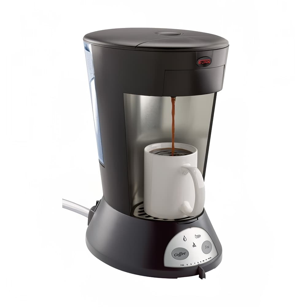 Bunn MCA MyCafe Pod Brewer Automatic, 1 Cup, Coffee & Tea (35400.0009)