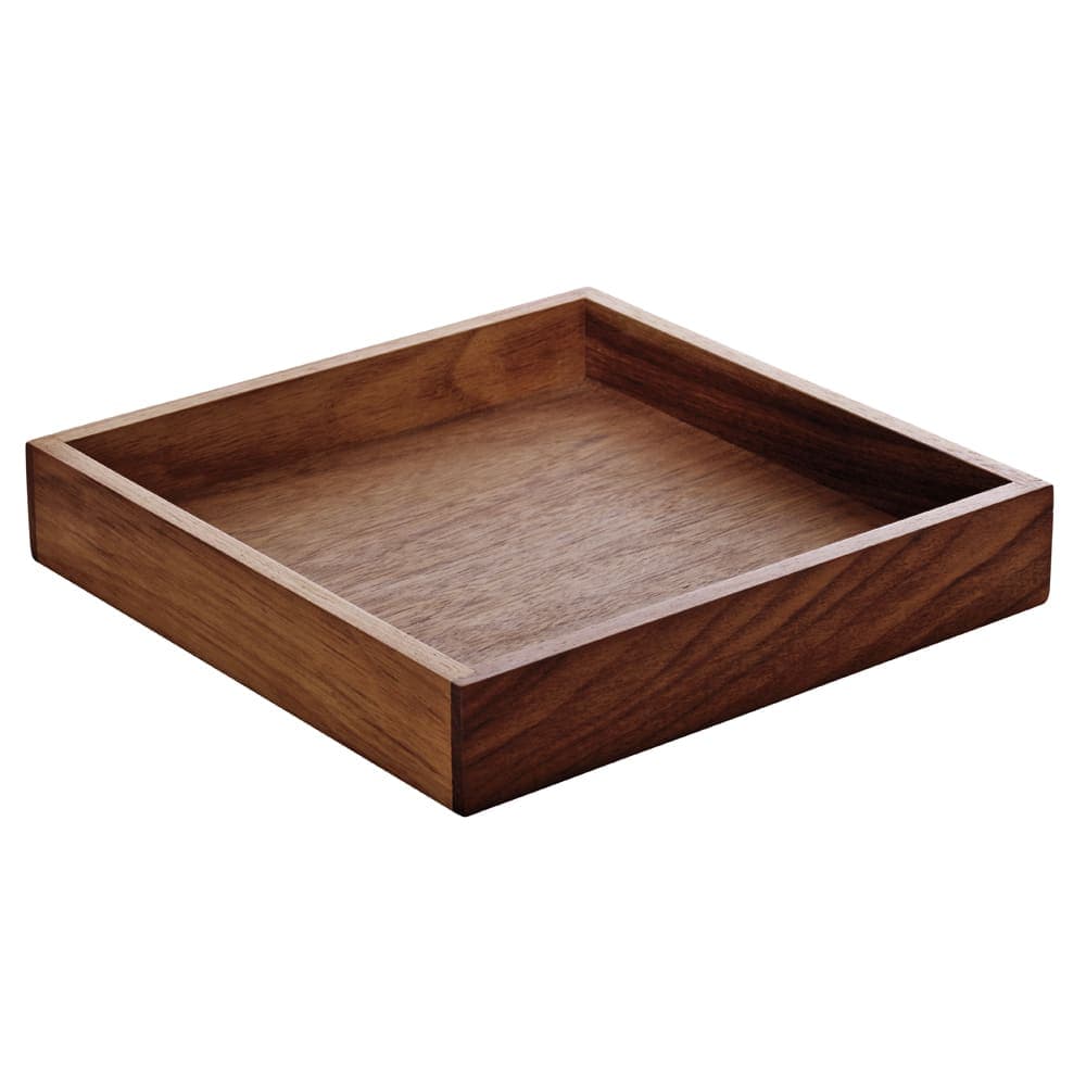 Schonwald 7 1/8" Square Stand - Walnut, Playground (742890091000000)